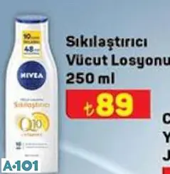 NİVEA VÜCUT SIKILAŞTIRICI VÜCUT LOSYONU 250 ML